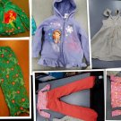 4T-5T-LOT #5 -IS 14 PCS MIXED CLOTHINGS FOR GIRLS 4T-5T L@@K!!