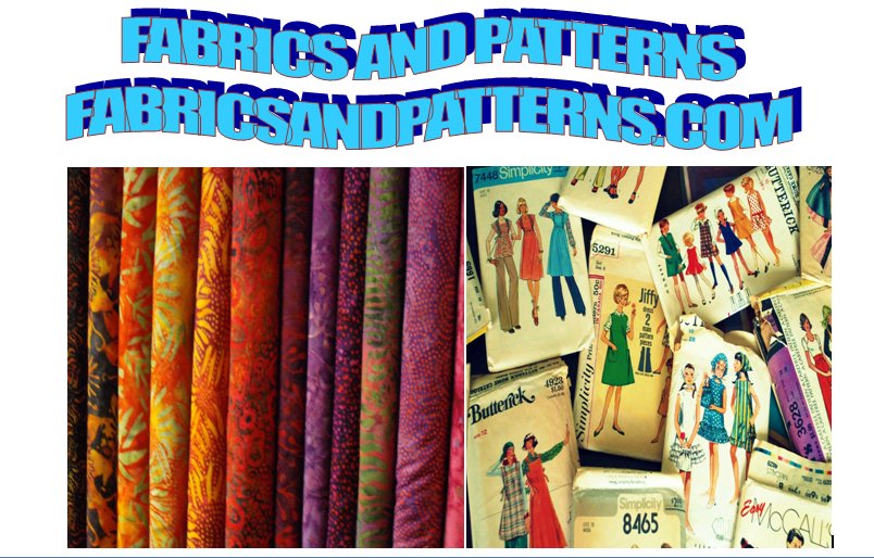 FABRICSANDPATTERNS.COM- DOMAIN NAME NO ENCUMBRANCES - GREAT NAME 4 FAST SALE