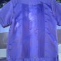 M-L EXOTIC MAN'S TRAVELING-WORKING GUAYABERA-SHIRT EMBROIDERED-YUCATECA L@@K!!