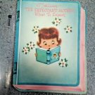 RARE OLD  MOTHER TO BE- CARD BOOKLET & STORY GREETING CARD - L@@K