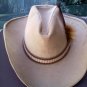 VTG STETSON-LIKE COWBOY HAT IN GUCCI BOX ALSO VINTAGE L@@K-BEIGE