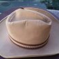 VTG STETSON-LIKE COWBOY HAT IN GUCCI BOX ALSO VINTAGE L@@K-BEIGE