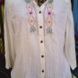 SZ 14 ALFRED DUNNER EMBROIDERED CAREER SHIRT L@@K&Acirc;&nbsp; L@@K