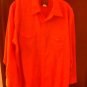 sz 16.5 (32/33)RUSTLER VTG ORANGE COWBOYS SHIRT PEARLIZED BUTTONS-SNAP L@@K!!