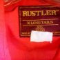 sz 16.5 (32/33)RUSTLER VTG ORANGE COWBOYS SHIRT PEARLIZED BUTTONS-SNAP L@@K!!