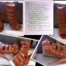 SZ-6.5  SEXY NEW MICHAEL ANTONIO HIGH STILETTOS IN BOX AND BAG L@@K!! .