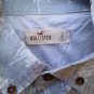 LARGE HOLLISTER FANCY WESTERN COWBOY MEN'S SHIRT L@@K!!#grey white