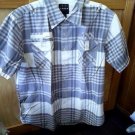 2XL-KOMAN GREY & WHITE CLASSIC MAN’S SHIRT