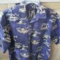 SZ XL PIERRE CARDIN EXOTIC MAN&acirc;��S CABIN, HARBOR, FLORA HAWAIIAN SHIRT. COLORFUL