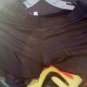 SZ 7-8 FANCY BLACK FLARED GIRL -SKIRT-SHORTS UNDERNEATH - LINED L@@K!!