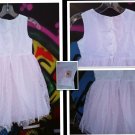 6X MERMETATTE  PRINCESS  GIRL'S  PARTY DRESS SATIN-LACE LINED  L@@K!! FLARED