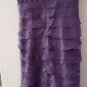 SZ 10 ADRIANNA PAPPELL PURPLE ELEGANT DRESS FASHIONABLE L@@K!!