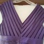 SZ 10 ADRIANNA PAPPELL PURPLE ELEGANT DRESS FASHIONABLE L@@K!!