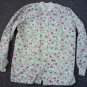 SZ-LG &Acirc;&nbsp;ANGELICA FORMAL NURSING LONG SLEEVES FLORAL SCRUB -L@@K!!