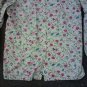 SZ-LG &Acirc;&nbsp;ANGELICA FORMAL NURSING LONG SLEEVES FLORAL SCRUB -L@@K!!