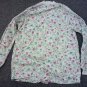 SZ-LG &Acirc;&nbsp;ANGELICA FORMAL NURSING LONG SLEEVES FLORAL SCRUB -L@@K!!