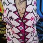 BOUTIQUE MEDIUM CAROLE LITTLE FASHIONABLE BEADED VEST L@@K!!
