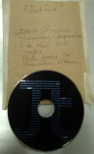 CD-JUSTIFIED-ZOMBA 2002-FULL CD. MINT. LIKE NEW. NO BOX IN A POUCH. L@@K!!