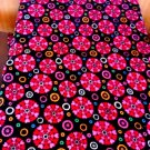 FLORAL KALEIDOSCOPE 45 x 60 ADORABLE  KIDS/ CHILDREN THROW FLEECE BLANKET L@@K!!