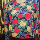 SZ SMALL JOSEPHINE FASHION BOUTIQUE BLOUSE FLORAL LONG SLEEVES L@@K!!