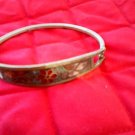 OLD CRAFTED NATIVE BRACELET STERLING OR SILVER . AS IS