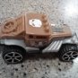 2014 HOT WHEELS MATTEL MCDONALDS BROWN JEEP SKULL FLAG L@@K!!