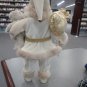 18" WHITE/GOLDEN FANCY SANTA CLAUS MINT. CHRISTMAS CLASSIC L@@K!!