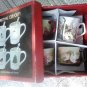 FANCY CERAMIC PAINTED CUPS/MUGS 3 OF A KIND 1 IN CLASSY DIFFERENCE SIGN!!HOLIDAY