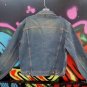 M VINTAGE UNISEX EXPRESS DENIM BLUE JEAN JACKET SUPERBERB. L@@K!!!