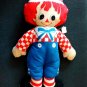 20" VTG RARE RAGGEDY ANDY SOFT DOLL HAND SEWN L@@K!!