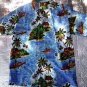 SZ-LG -M&W EXOTIC-RARE VTG HAWAIIAN'S MAN'S SHIRT -L@@K!!
