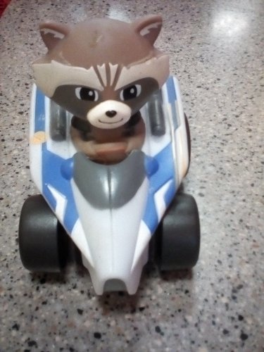 2012 MARVEL PERFECT TOYS SINGLE DRIVER WITH TEDDY SONIC STYLE CAR L@@K!!