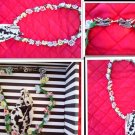 VERY RARE SUPER MINI BEADS CREATIVE BEAD EMBROIDERED NECKLACE AND PENDANT