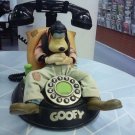 WALT DISNEY GOOFY REAL TELEPHONE TELEMANIA ANIMATED DIALING FINGER PAD-RBB