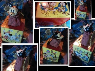 Carnival Toys Mickey Mouse Tin Jack in the Box Model: No. 956&Acirc;&nbsp;