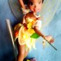 10â VTG VERY RARE TINKER BELL FAIRY DOLL FIGURINE IN STAND L@@K!!