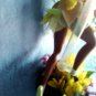 10â VTG VERY RARE TINKER BELL FAIRY DOLL FIGURINE IN STAND L@@K!!
