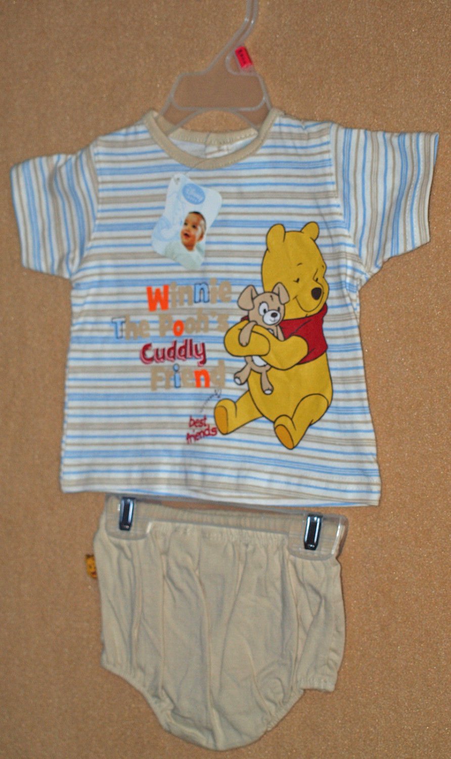 h&m winnie the pooh baby outfit