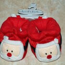 Koala Kids NEW Baby Infant Girl Boy SANTA Slippers, Crib Shoes With Rattles Size M