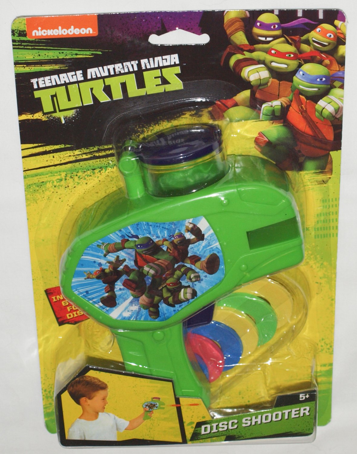 Nickelodeon Teenage Mutant Ninja Turtles Disc Shooter, Age 5+, Soft