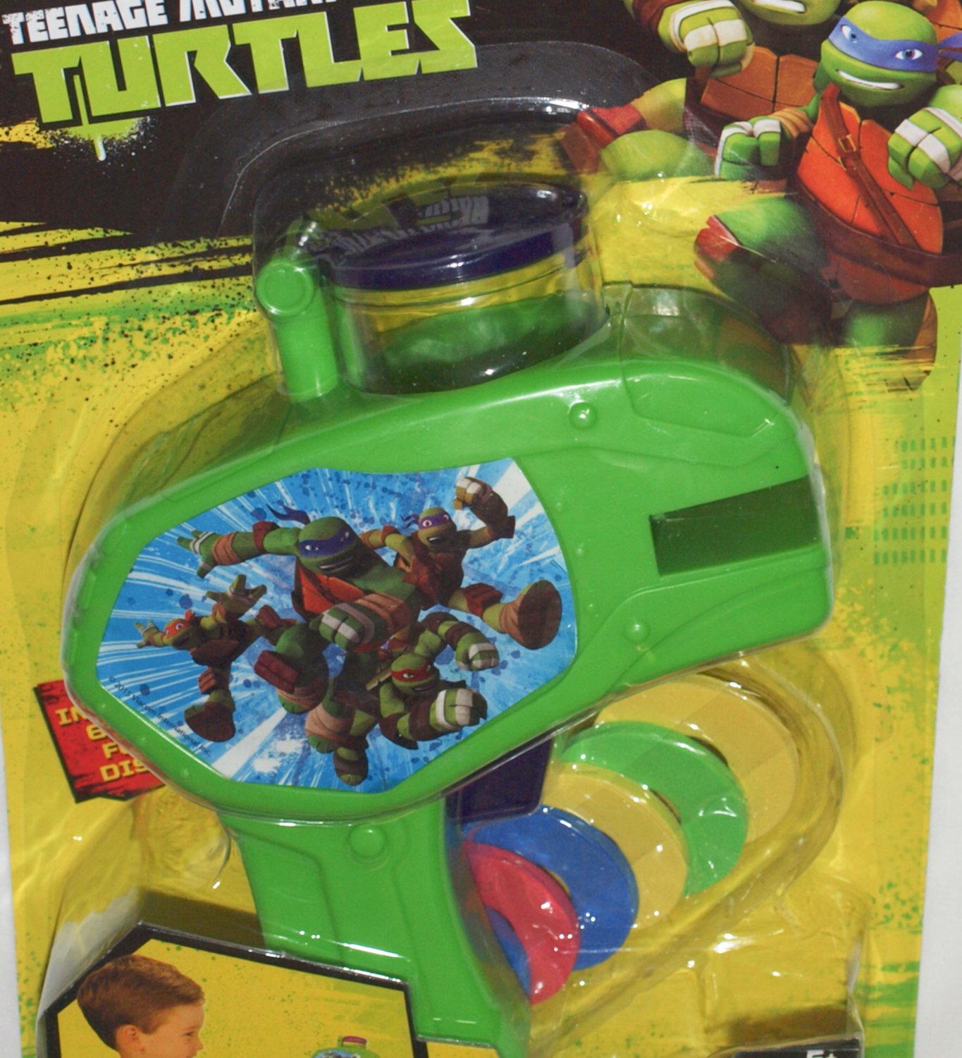 Nickelodeon Teenage Mutant Ninja Turtles Disc Shooter, Age 5+, Soft