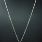 .925 Sterling Silver Beverly Hills 1.03ctw Yellow & White Zircon Necklace, 18 Inches SHIPS FREE