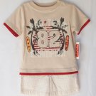 Fisher Price Boys 3T Beige PRO TEAM 82 CHAMPION 2-Piece Shirt & Shorts Set Fisher Price Boys 3T Beige PRO TEAM 82 CHAMPION 2-Piece Shirt & Shorts Set