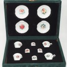 Vintage 1994 Holiday Barbie China Tea Set by Chilton With Certificate of Authenticity Vintage 1994 Holiday Barbie China Tea Set by Chilton With Certificate of Authenticity