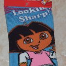 Girls Dora the Explorer "Looking Sharp" Slipper Socks, Size 6-8
