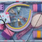 Girl's Hair Accessories Gift Set by Goody Products - Ponytailers, Jaw Clips, Head Bands & More...