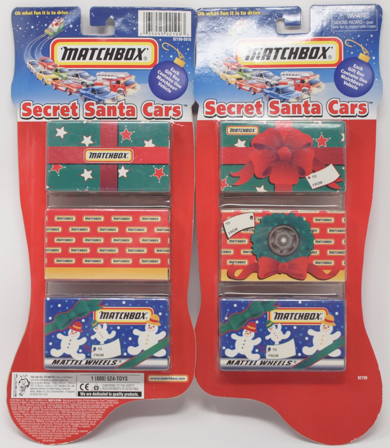 matchbox secret santa cars