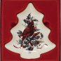 Lenox Winter Greeting Christmas Tree Candy Dish #6146781 Featuring Red Cardinal NEW