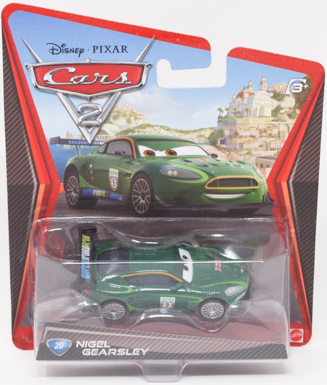 Disney PIXAR Cars 2 Movie #20 Nigel Gearsley Diecast Scale 1:55 Racer ...