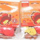 Lot of 2 Creatology Thanksgiving TURKEY Actiivity Kits, 72 Pieces Makes 12 Turkeys, Ages 4+ NEW